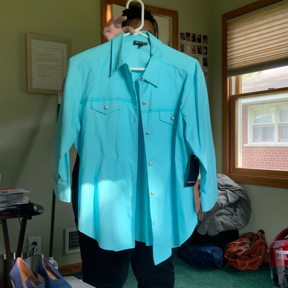 Turquoise jacket